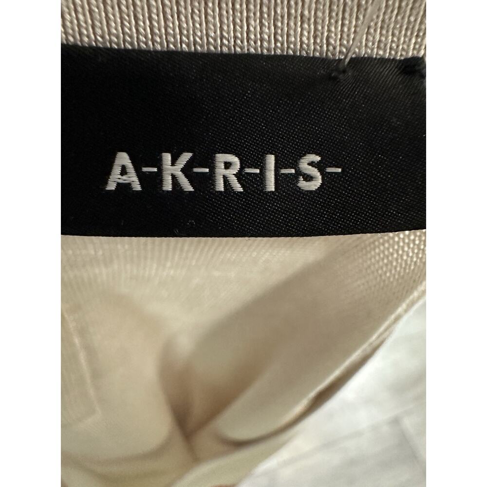 Akris Poppies Print Mulberry Silk Knit Oversized Designer Top Quiet Luxury Sz 8 - Picture 7 of 10